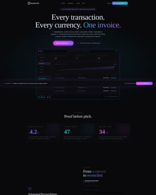 Invoicegrid - Automated Ecommerce Landing Page Template