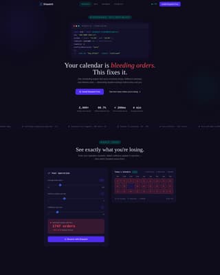 Dispatch - Precision Scheduling Landing Page Template