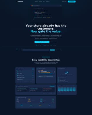 Cartflow - Powerful Membership Landing Page Template