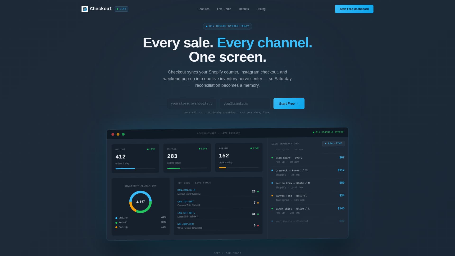 Checkout - Powerful POS Landing Page Template