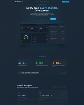 Checkout - Powerful POS Landing Page Template