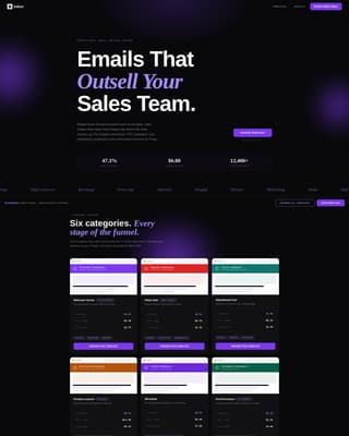 Inbox - High-Converting Ecommerce Landing Page Template