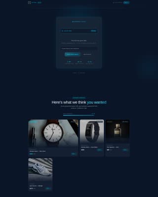 E-Commerce 404 Error Recovery & Shop Redirect Website Template