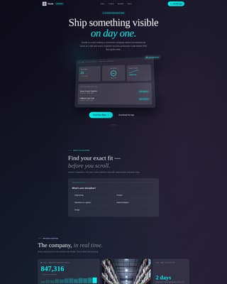 E-Commerce Company Careers & Talent Recruitment Website Template