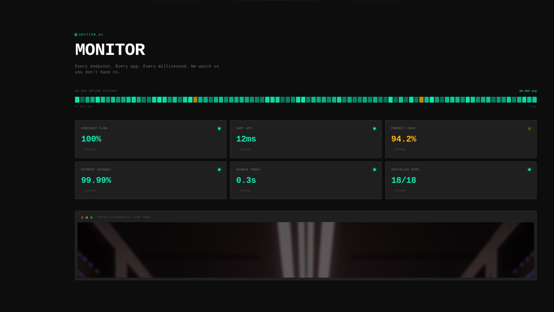 E-Commerce Store Maintenance Service Website Template