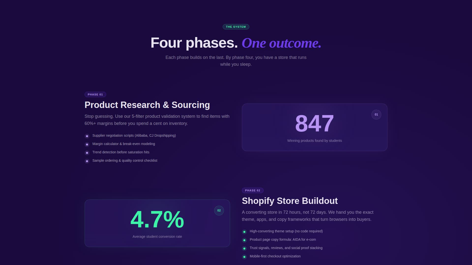 Launchpad - Electric Ecommerce Landing Page Template