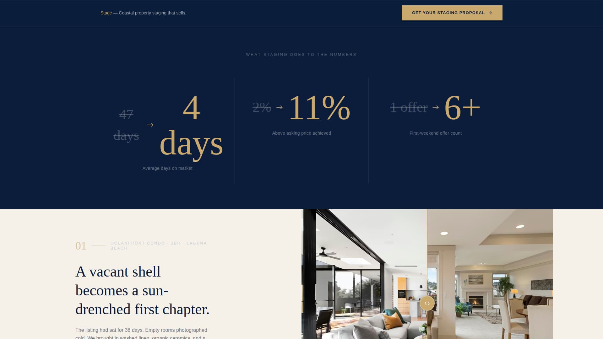 Coastal - Luxe Beachfront Landing Page Template