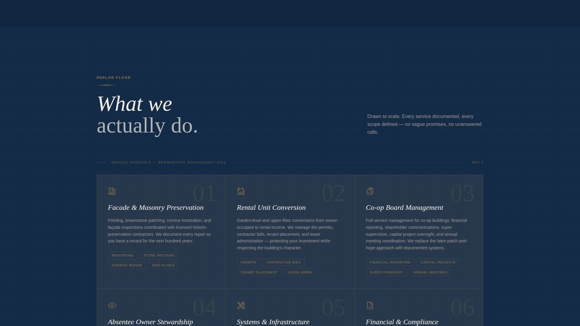 Brownstone - Authoritative Property Landing Page Template