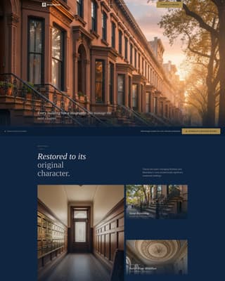 Brownstone - Authoritative Property Landing Page Template