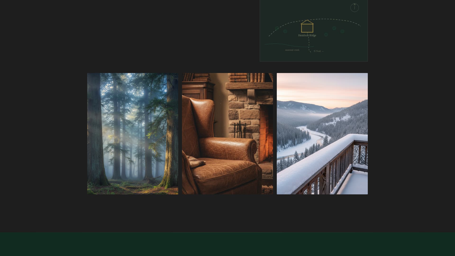 Lodge - Exclusive Cabinrental Landing Page Template