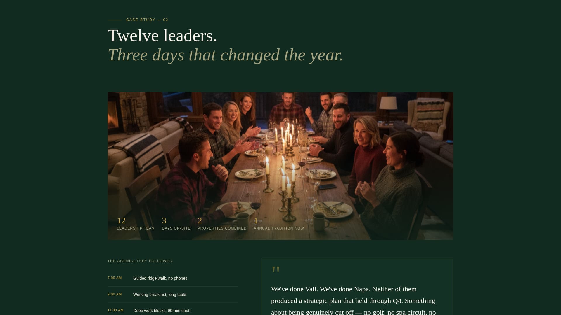 Lodge - Exclusive Cabinrental Landing Page Template