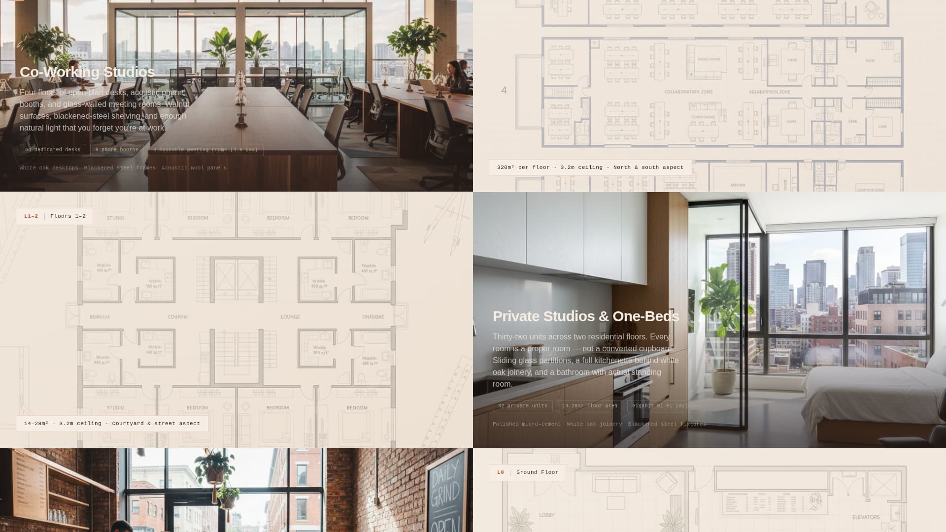 Converge - Precision Coliving Landing Page Template