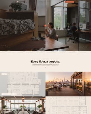 Converge - Precision Coliving Landing Page Template