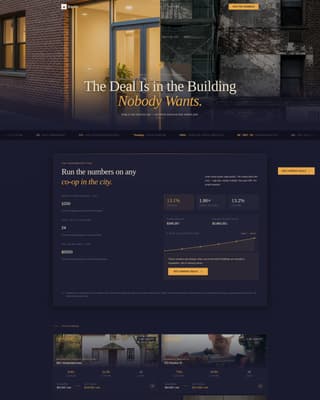 Equity - Immersive Co-op Landing Page Template