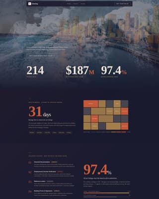Closing - Immersive Coop Landing Page Template