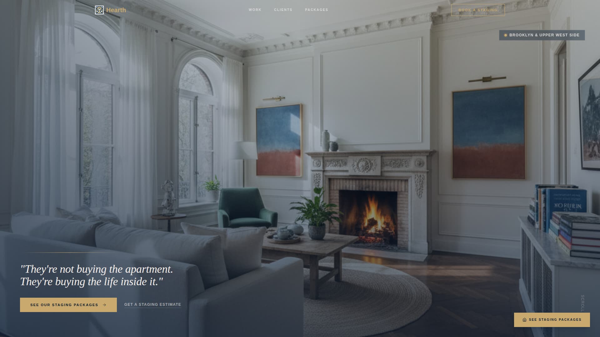 Hearth - Transformative Coop Landing Page Template