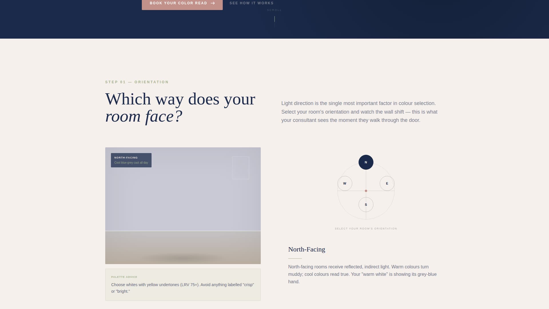 Palette - Authoritative Colorconsulting Landing Page Template