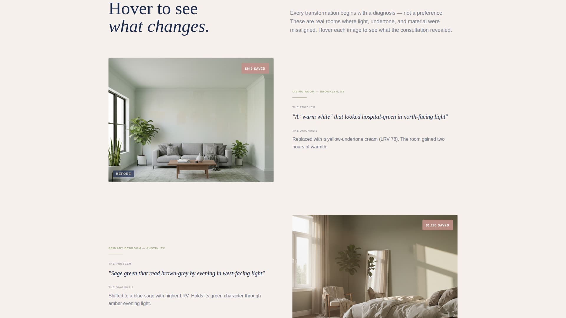 Palette - Authoritative Colorconsulting Landing Page Template