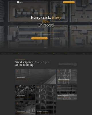 Inspector - Authoritative Commercial Inspector Landing Page Template