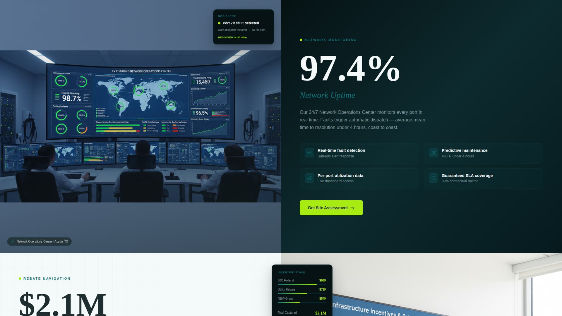 Catalyst - High-Voltage EV Charging Landing Page Template