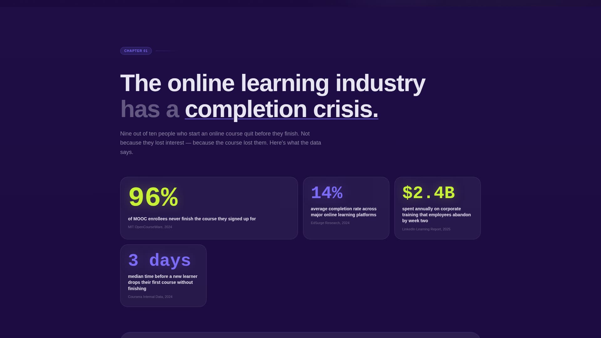 Upskill - Adaptive Edtech Landing Page Template