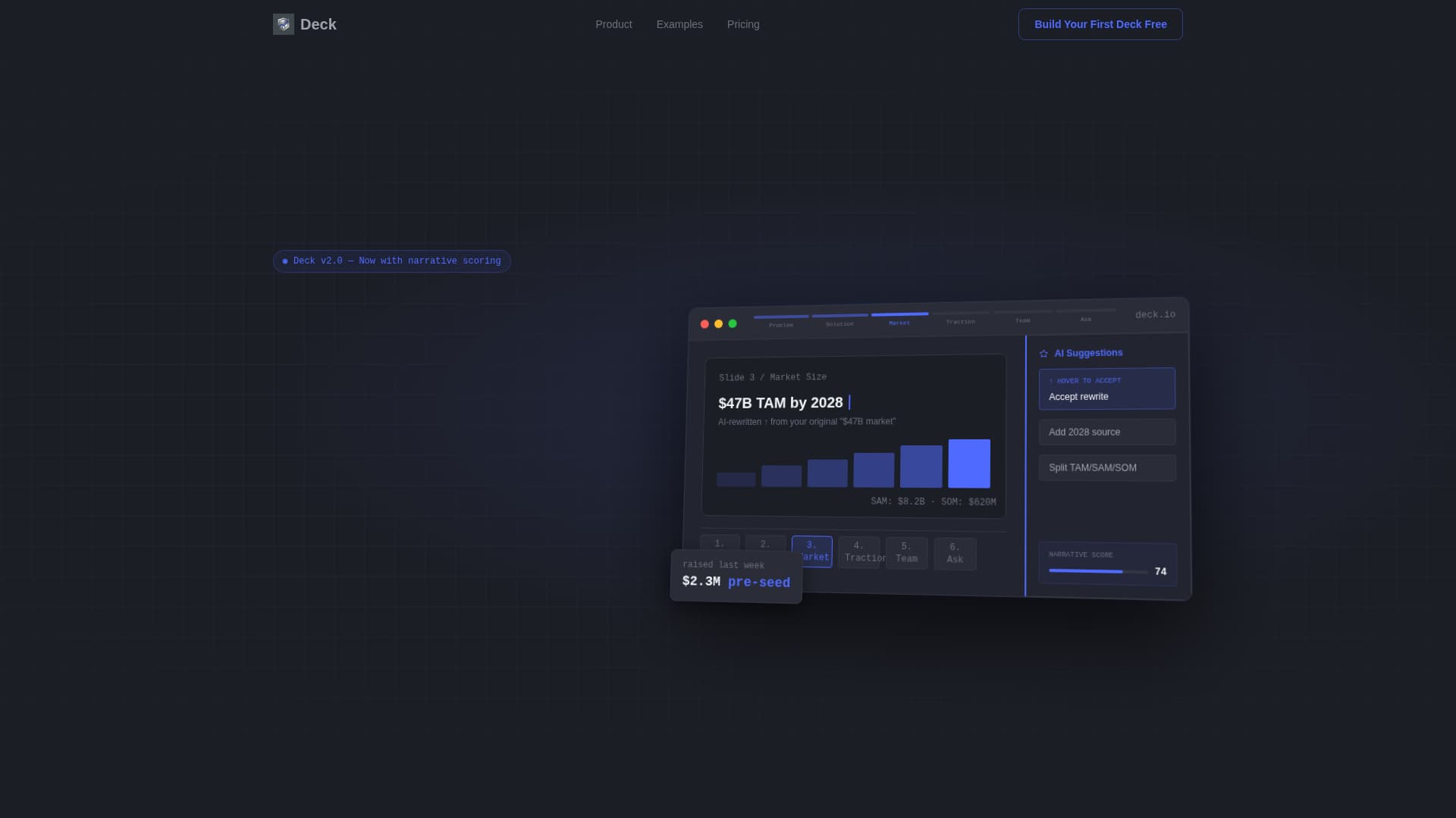 Deck - Powerful Edtech Landing Page Template