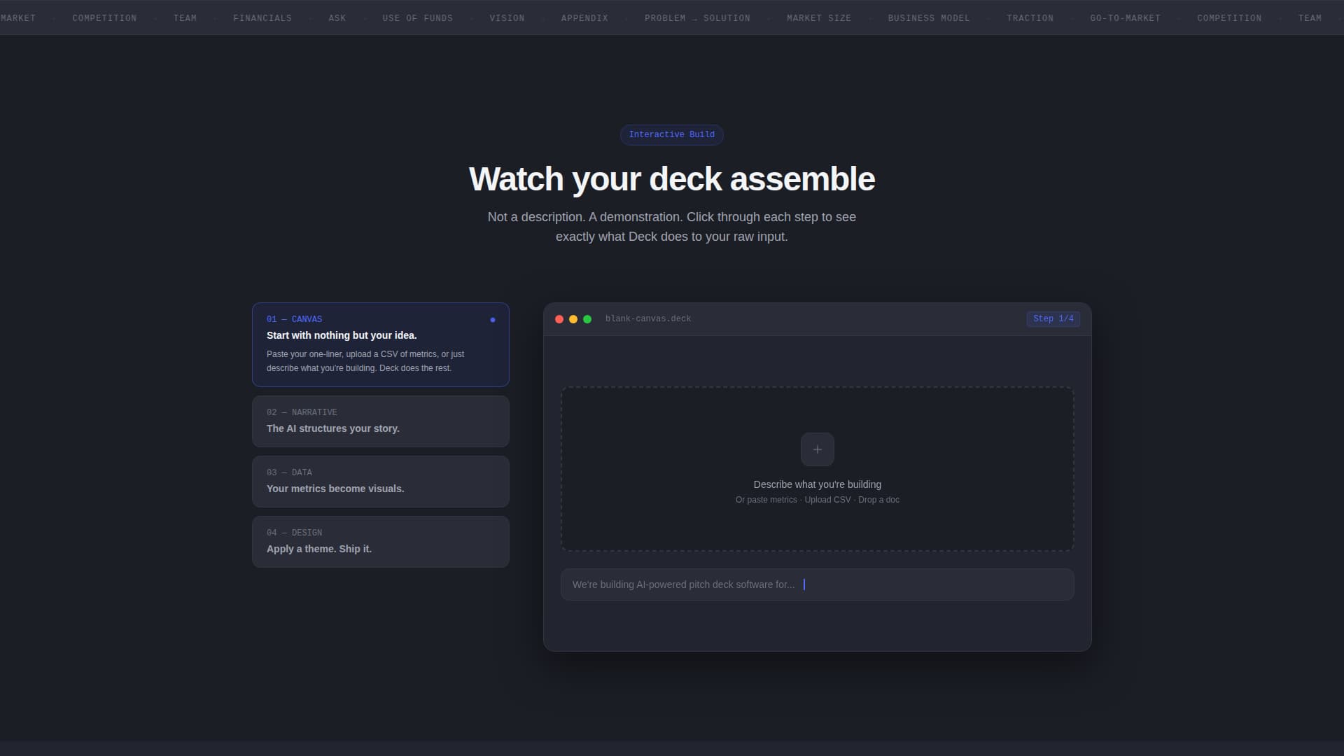 Deck - Powerful Edtech Landing Page Template
