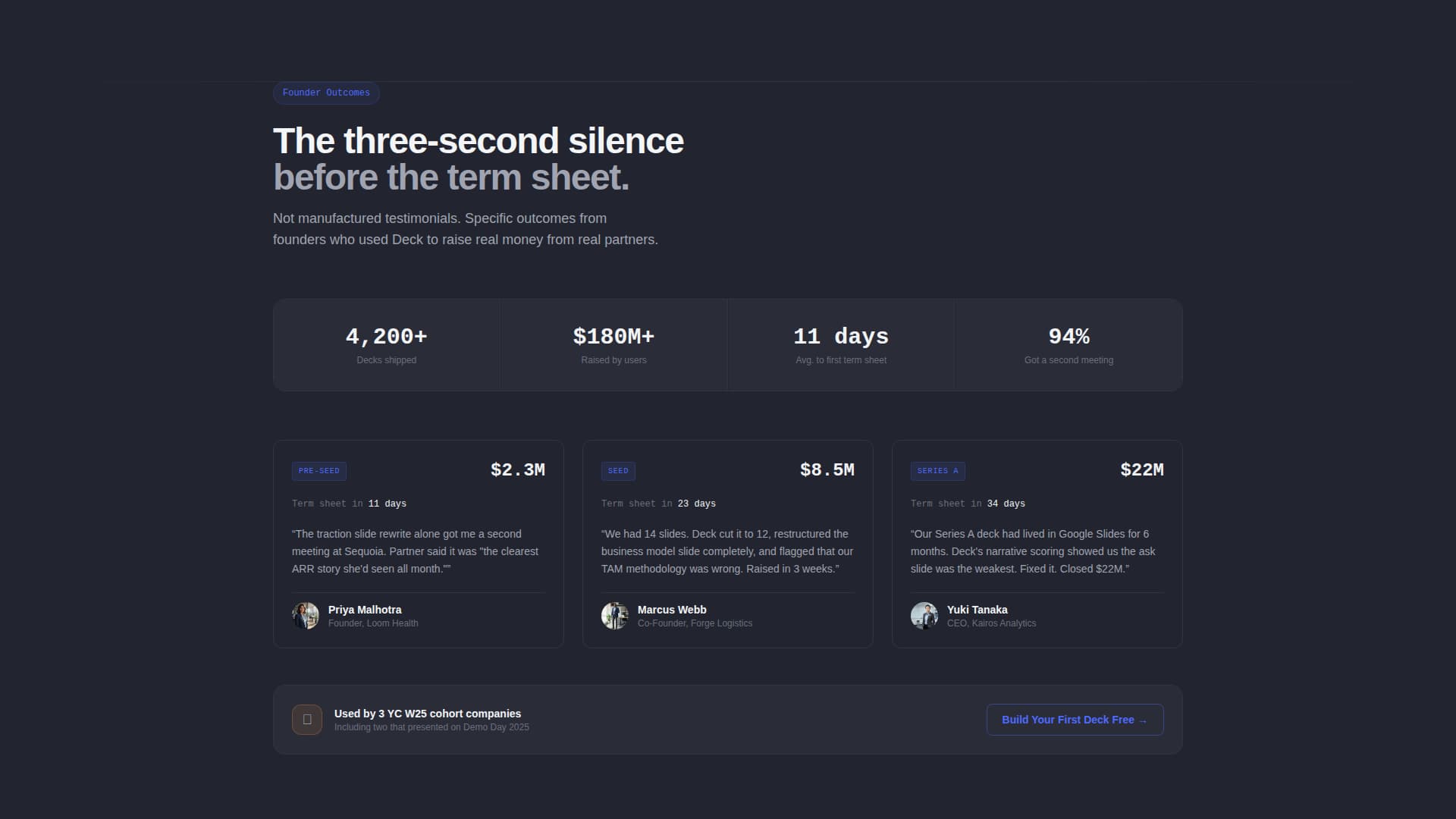 Deck - Powerful Edtech Landing Page Template