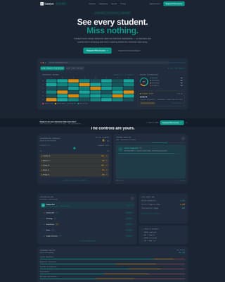 Catalyst - Real-Time Edtech Landing Page Template
