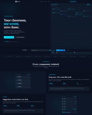 Enroll - Dynamic Edtech Landing Page Template