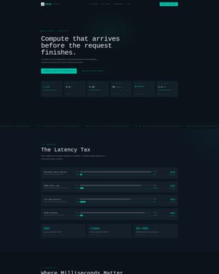Edge - Dynamic Computing Landing Page Template