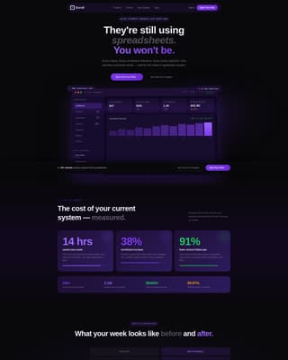 Enroll - Powerful Education Management Landing Page Template