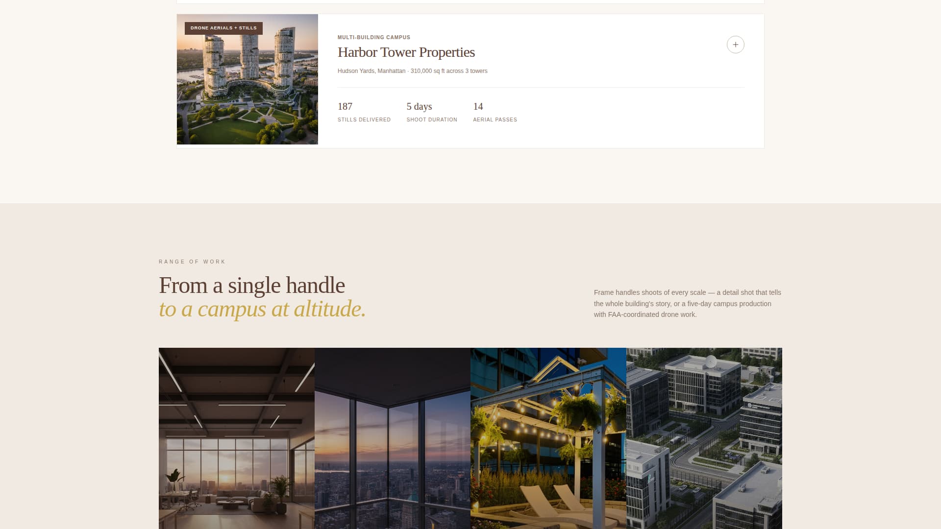 Frame - Precision Office Landing Page Template
