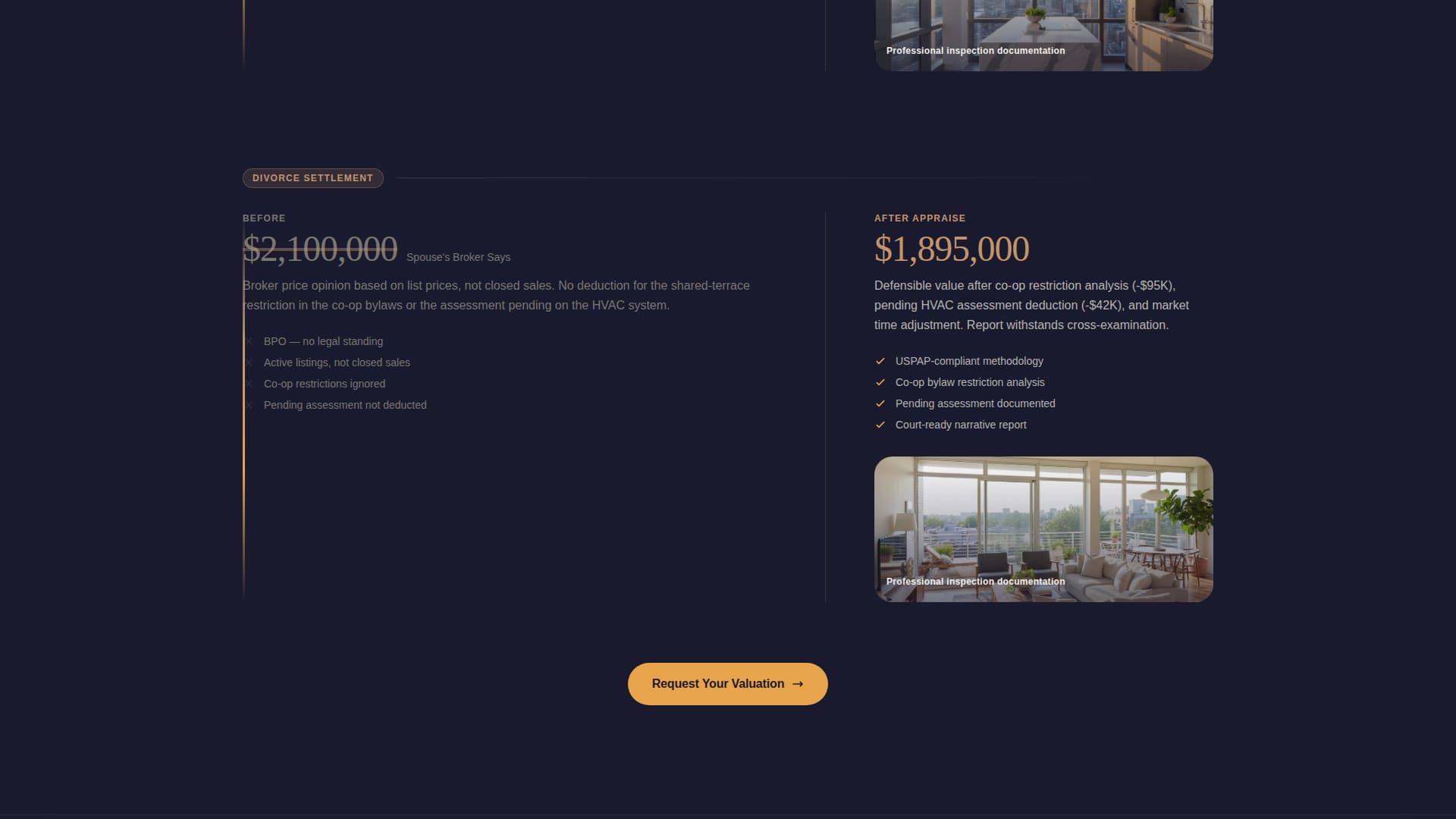 Appraise - Precision Condo Landing Page Template