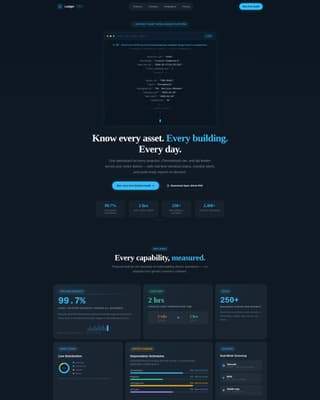 Ledger - Powerful Education Landing Page Template