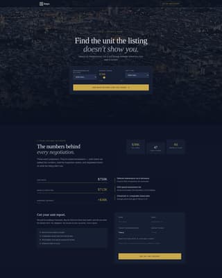 Keys - Immersive Condo Landing Page Template