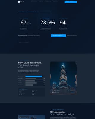 Skyline - Highrise Condo Landing Page Template