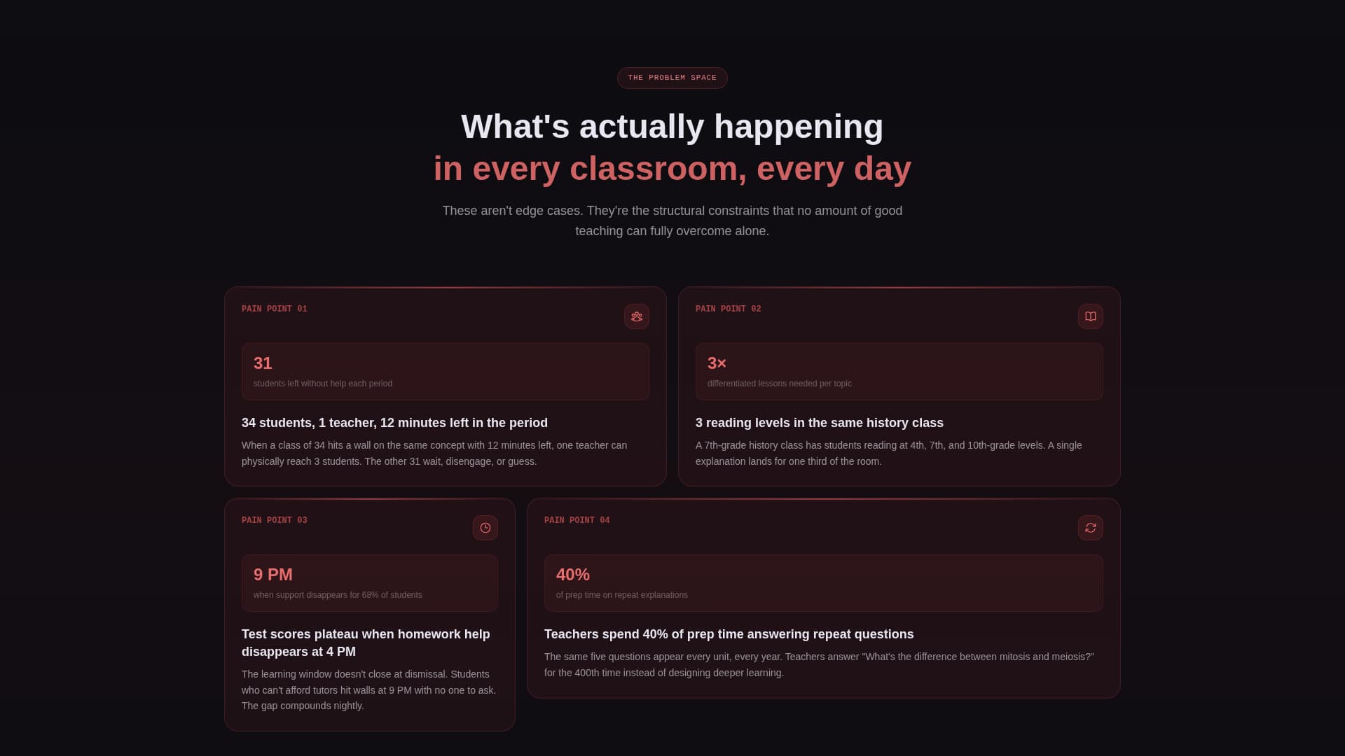 Tutor - Intelligent K-12 Landing Page Template