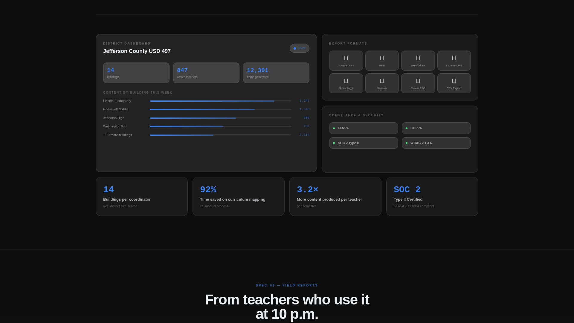 Syllabus - Powerful Education Landing Page Template