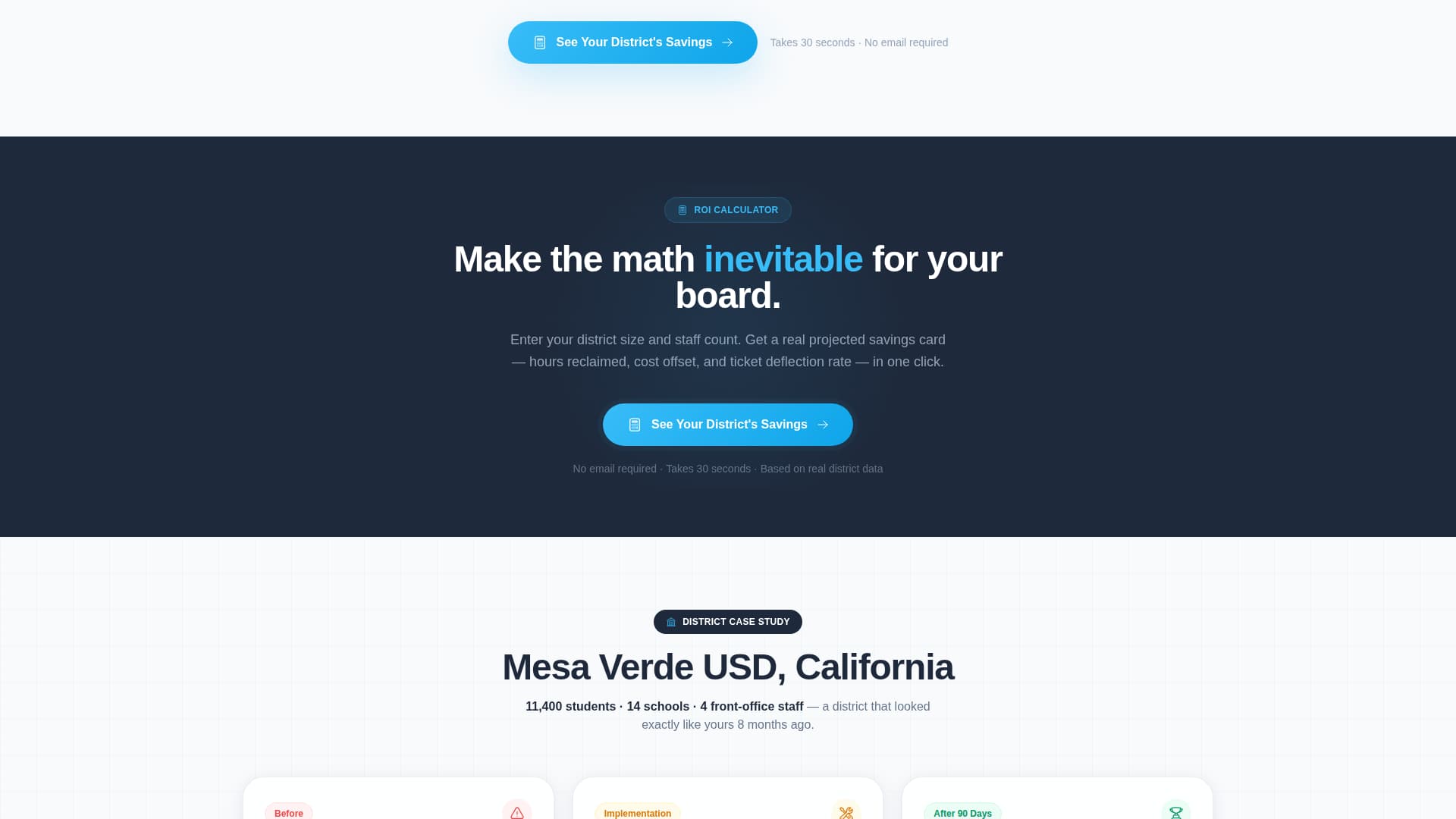 Homeroom - Intelligent Education Landing Page Template