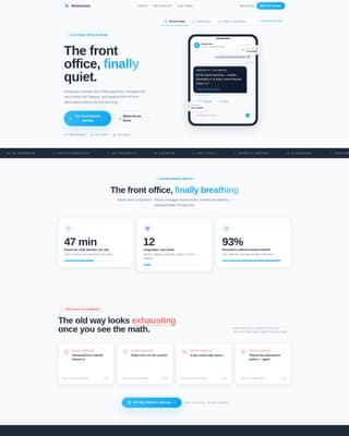 Homeroom - Intelligent Education Landing Page Template