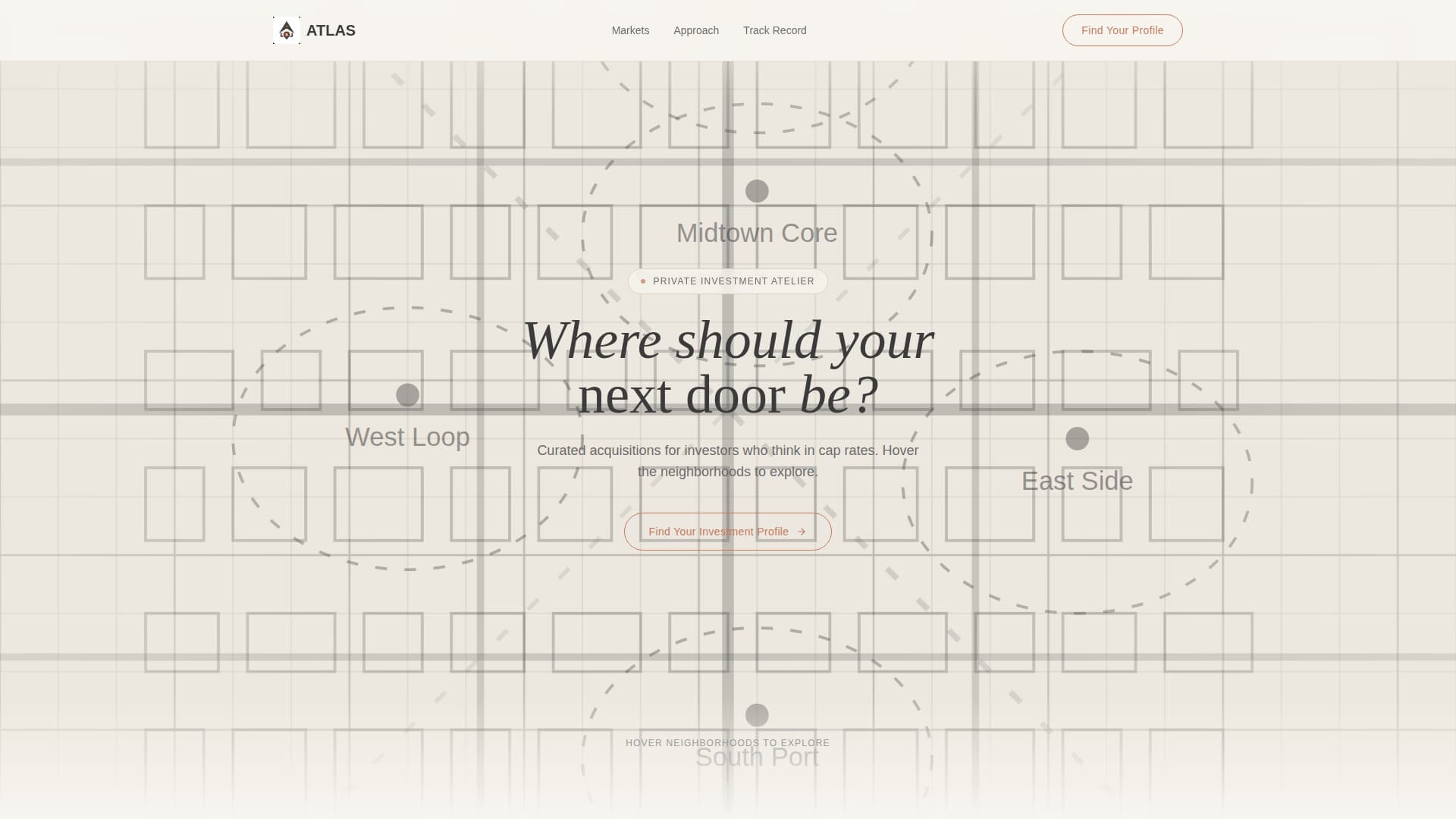 Atlas - Precision Realestate Landing Page Template