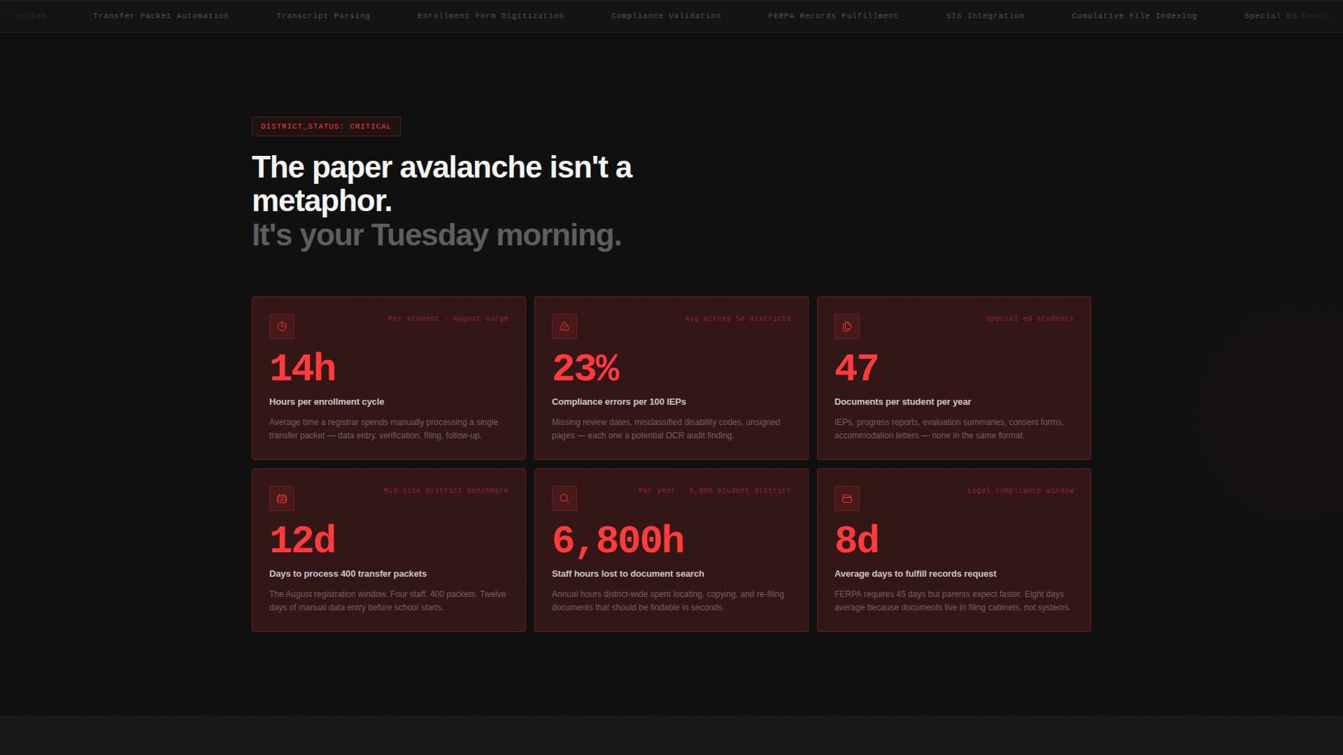 Ingest - Powerful Edtech Landing Page Template
