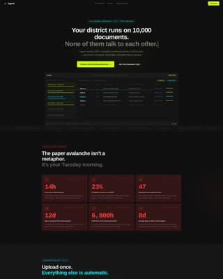 Ingest - Powerful Edtech Landing Page Template