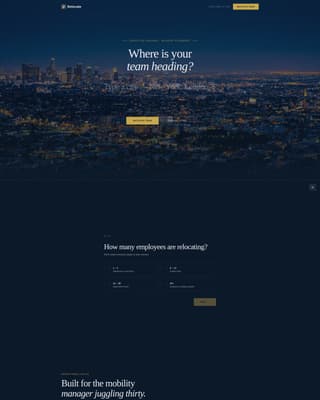 Relocate - Authoritative Corporate Housing Landing Page Template
