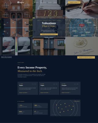 Appraise - Authoritative Multifamily Landing Page Template