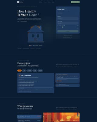 Certify - Diagnostic Green Home Landing Page Template