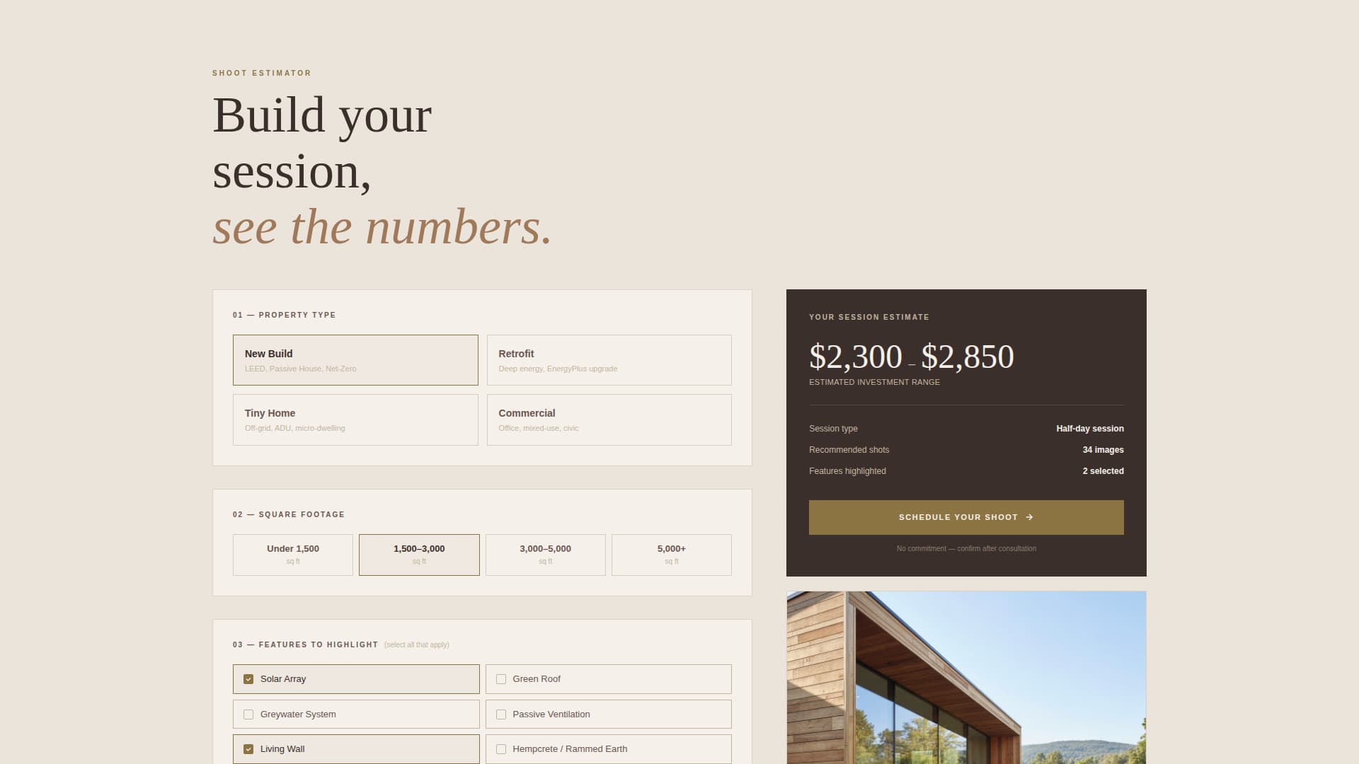 Canopy - Stunning Eco Photography Landing Page Template