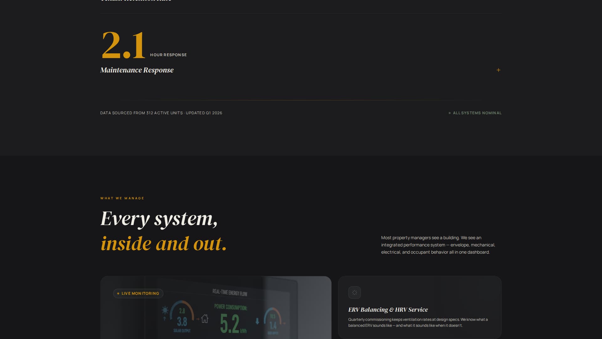 Steward - Authoritative Ecoproperty Landing Page Template