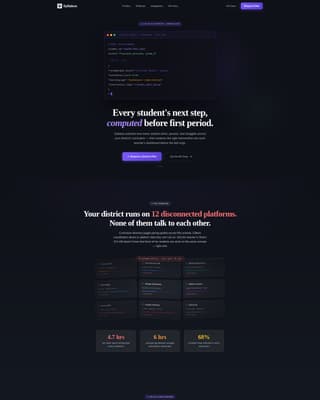 Syllabus - Intelligent Edtech Landing Page Template